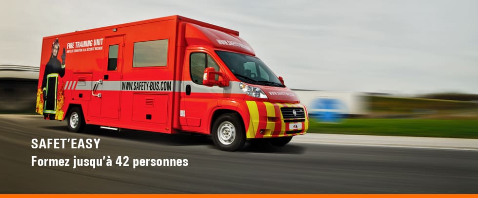 Safet’easy camion incendie - CAMION FORMATION INCENDIE SAFET'EASY